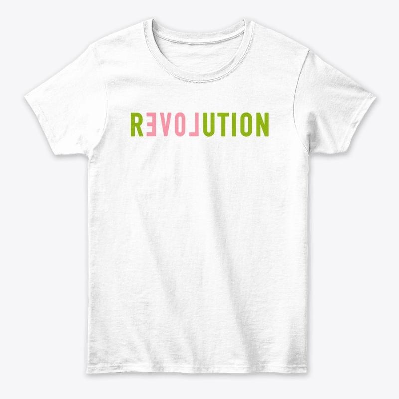 Revolution Pink and Green Comfort Tee